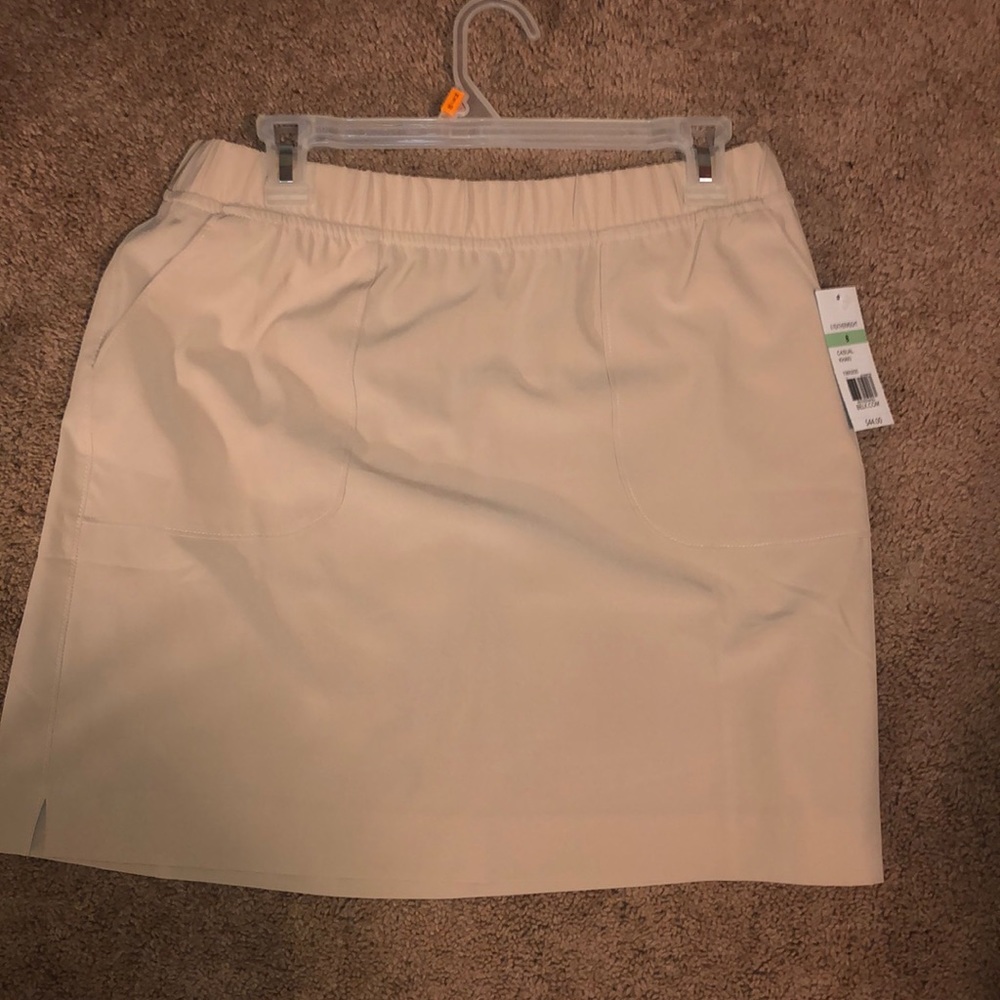 Khaki skirt